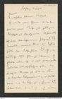 Nachlass Franz Steindachner, Brief von Wilhelm Weckbecker an Franz Steindachner (21.07.1911), Inv.Nr. 579.07, Seite 1